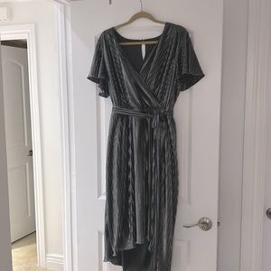 Mindi silver dress